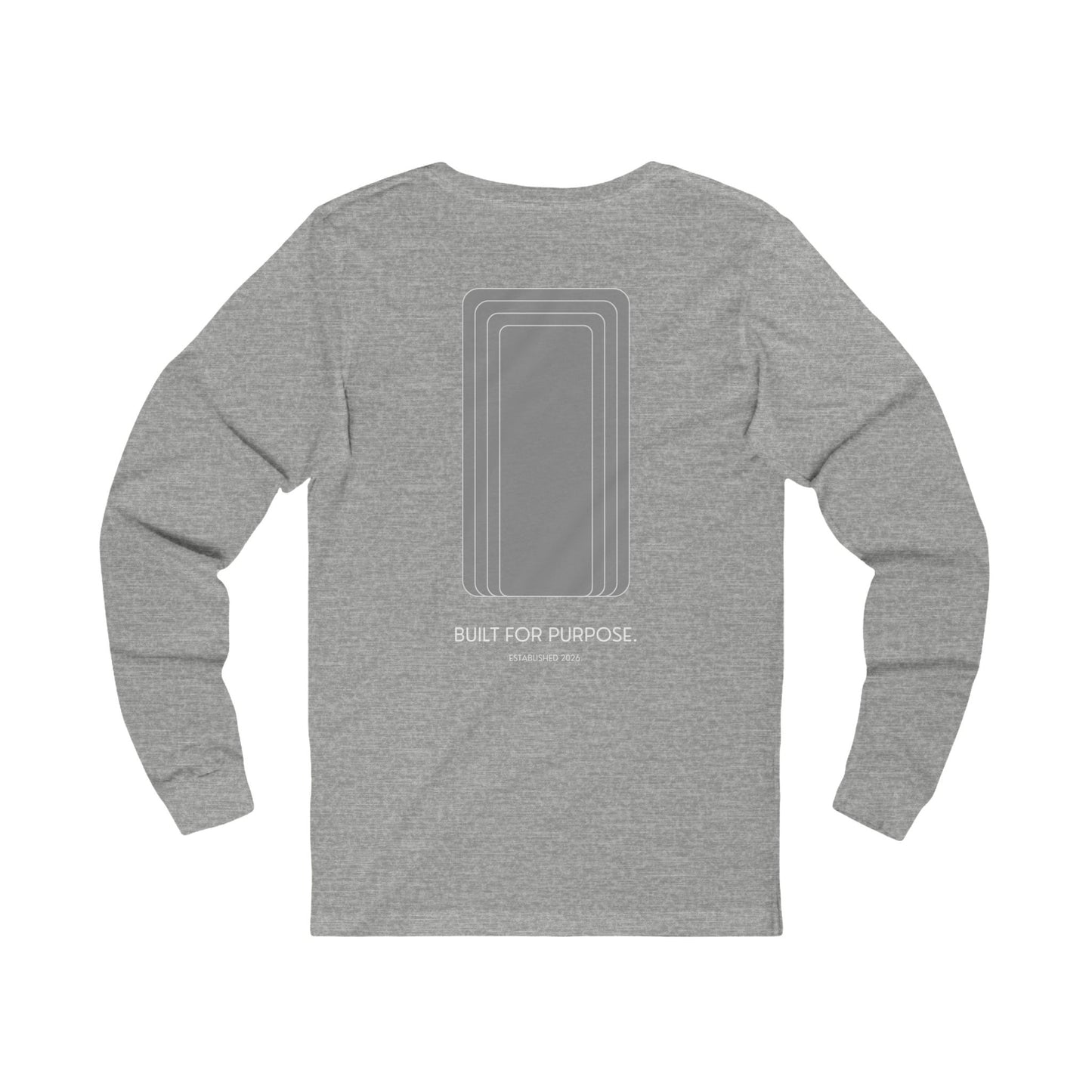 Long Sleeve Tee — Minimal Pocket Logo Chest