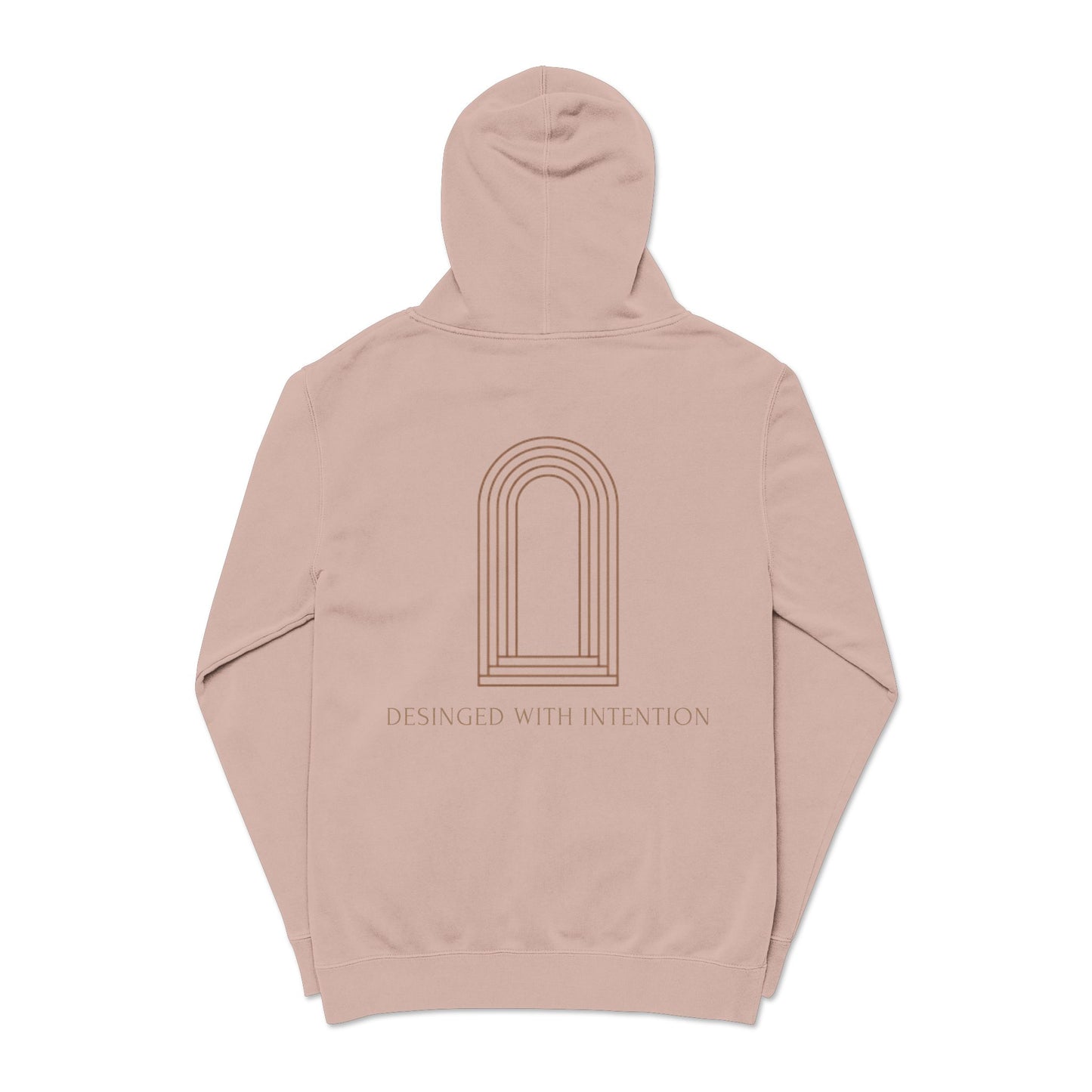 Hoodie — Designed With Intention Pigment-Dyed Arch Hoodie