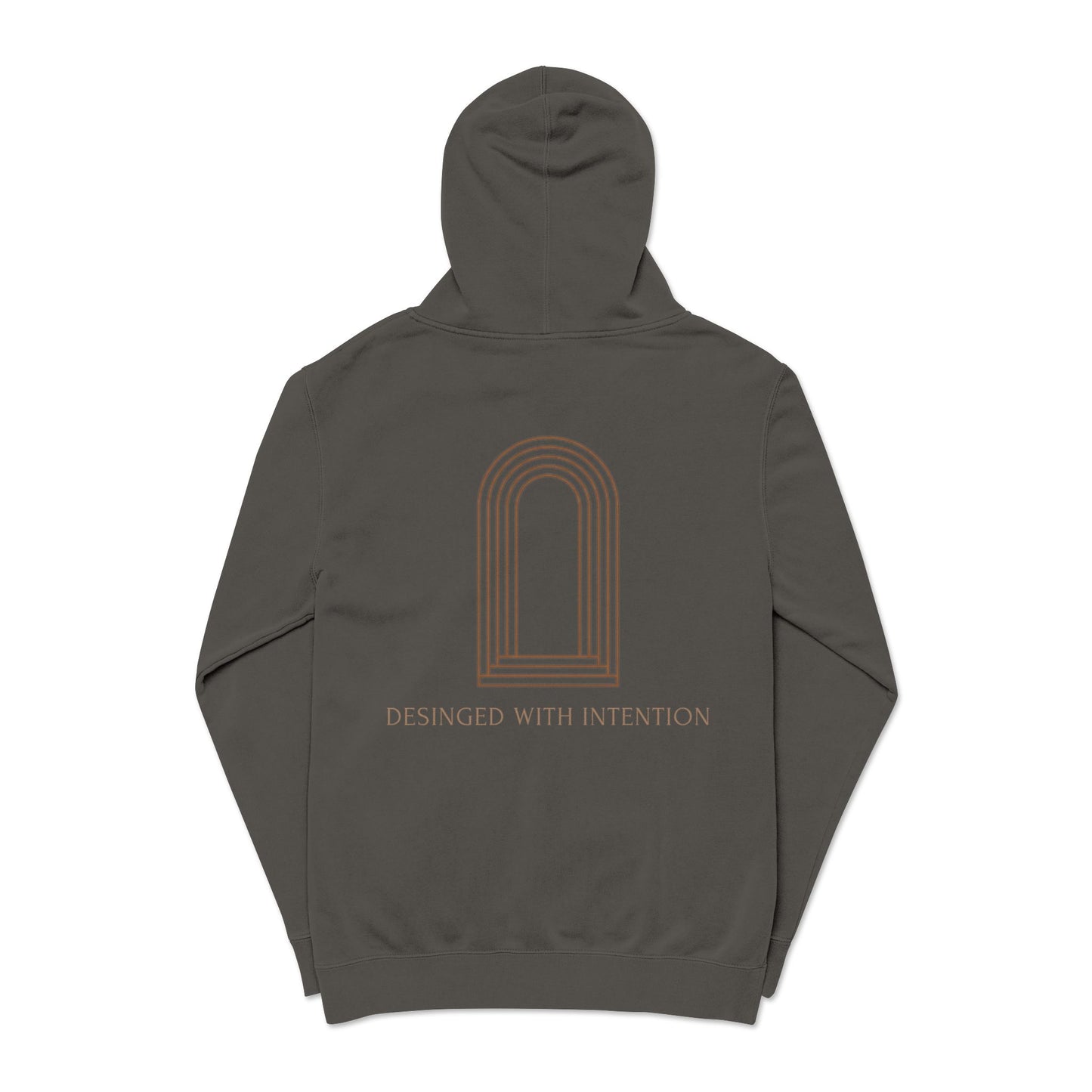 Hoodie — Designed With Intention Pigment-Dyed Arch Hoodie